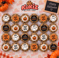 KUKIZ  Halloween Cookies 🎃👻 24 Mini Classic Chocolate Chip Cookies 3oz each
